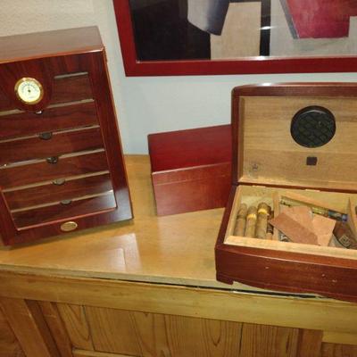 Cigars and humidors