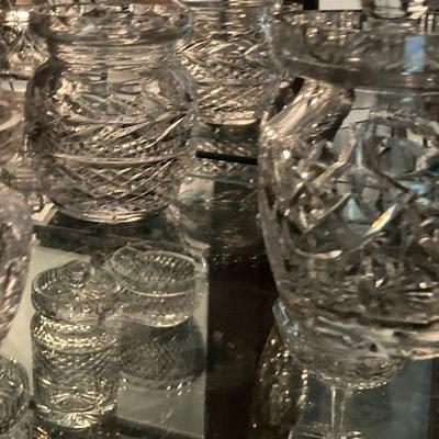 French Cut Crystal Glasses