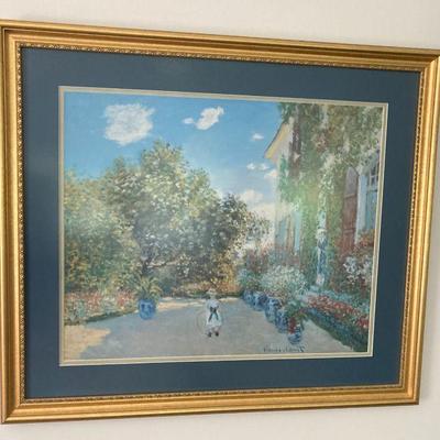 Claude Monet - Artist's House at Argentuil