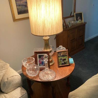 End Table and Night Lamp