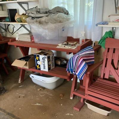 Wooden Outside Table