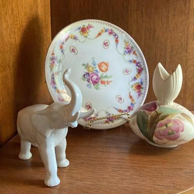 Dresden Flowers Plate