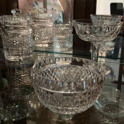 French Cut Crystal Glasses