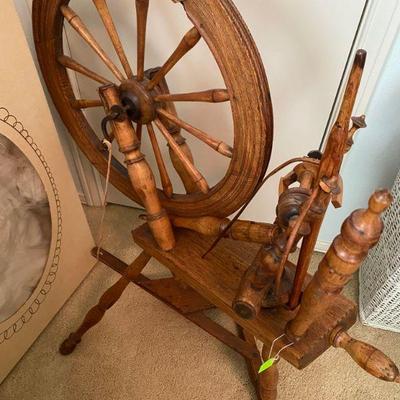 Antique Spinning Wheel