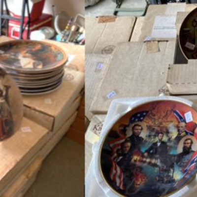 Over 100 plus Decorative Collectible Plates made by Knowles, sold by Bradford Exchange, Norman Rockwell, Jim Griffin, Holiday/Christmas,...