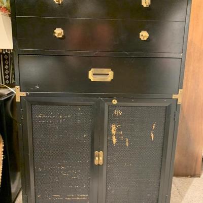Vintage Campaign Cabinet