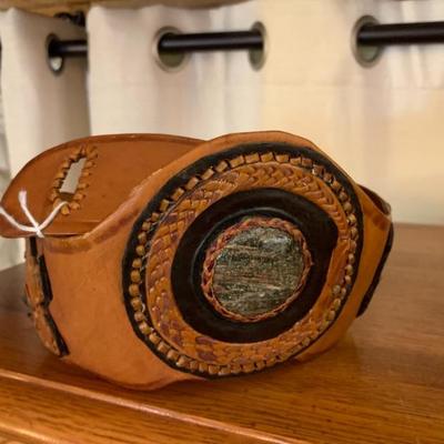 Designer leather belt. Full price or goes to Ebay.