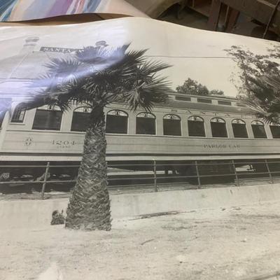 Train poster