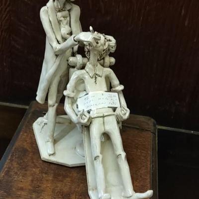 Hand crafted figurine