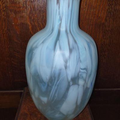 Blue vintage vase