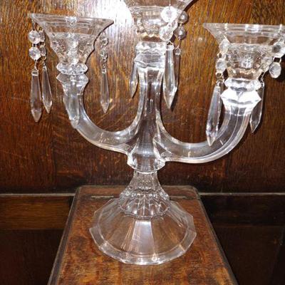 Candelabra European crystal