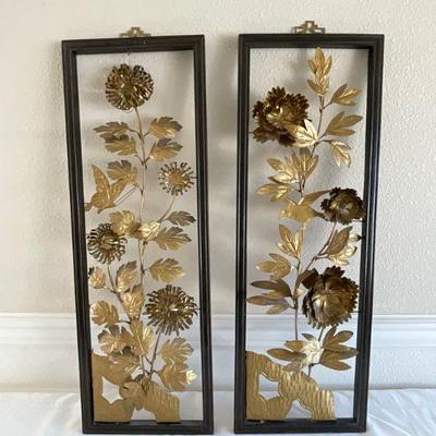 Two mid Century Chinese Wall Hanging