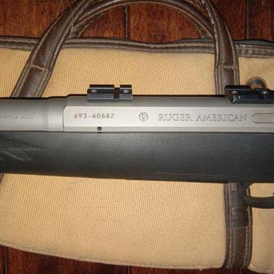 Ruger American stainless 7mm/08 with 4 boxes of ammo