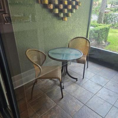 Patio Bistro Set