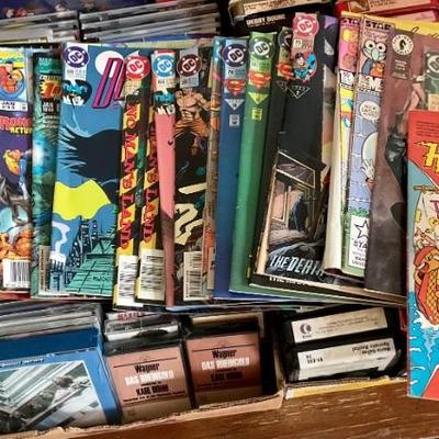 Many more comics not pictured 