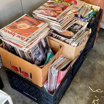 Cooking magazines- Gourmet, Food & Wine, Bon Appetit etc