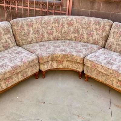 Floral couch