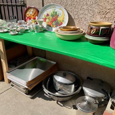 Stainless LARGE baking sheets