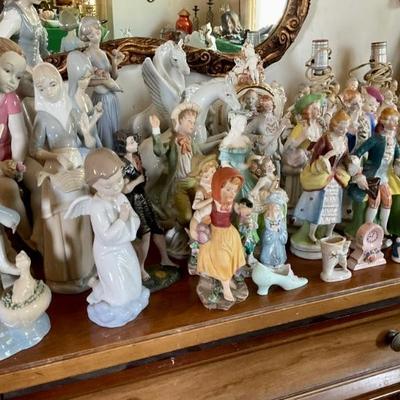 Various Figurines from Spain, Italy & Japan.