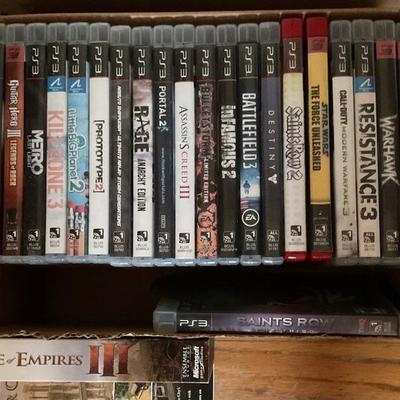 PS3 games.