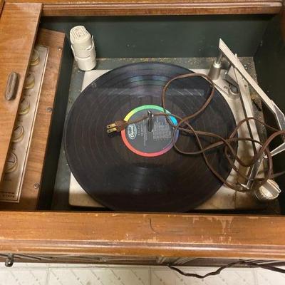 Inside View of Record Player