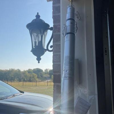 New telescope flag pole