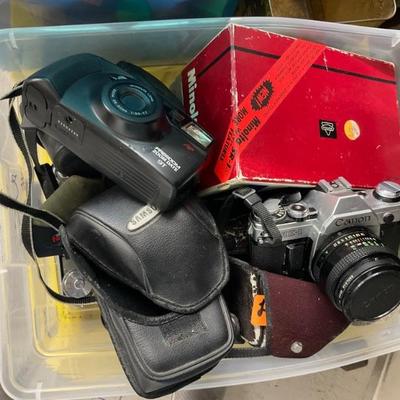 Vintage cameras 