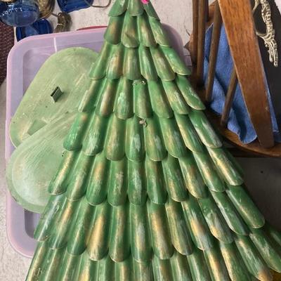 Metal Christmas tree set 2