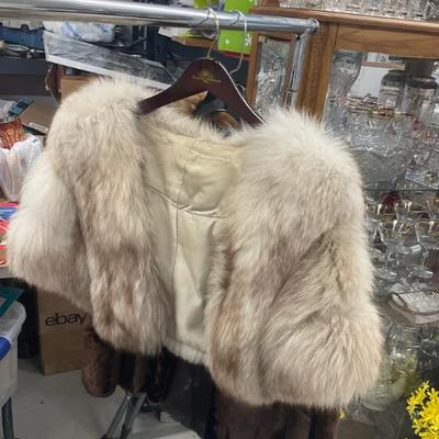 Vintage Fox fur shaw