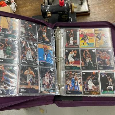 collection of sports cards