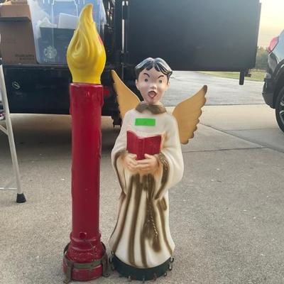Christmas blow molds 