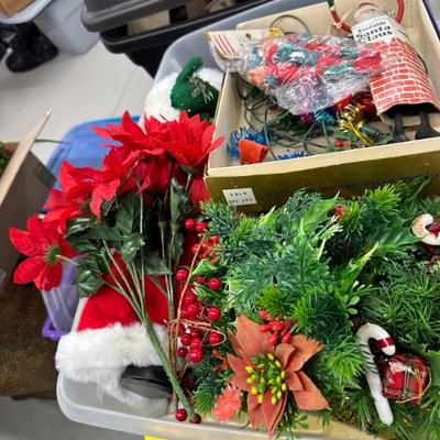 Misc vintage Christmas floral 