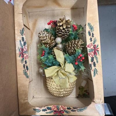 Vintage Christmas wall decoration 