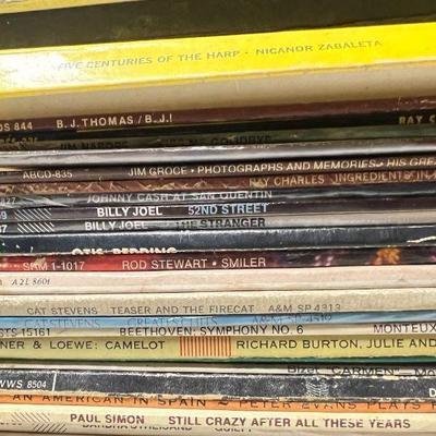 Billy Joel, Otis Redding, Paul Simon, Beethoven, Rod Stewart, Jim Croce, Johnny Cash and more Records in Southbridge, MA