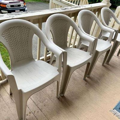 4 Matching Patio Deck Chairs in Southbridge, MA