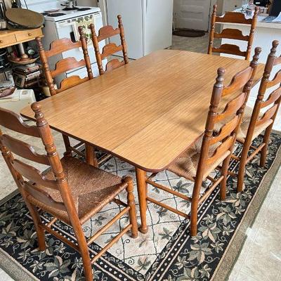 Dining Table & Six Ladderback Chairs  in Southbridge, MA 01550