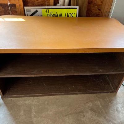 storage bench/shelf $25