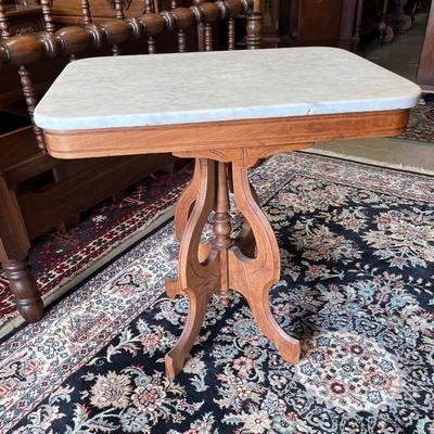 Victorian Marble-top Table