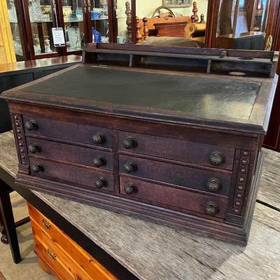 Antique Clark's Spool Cabinet