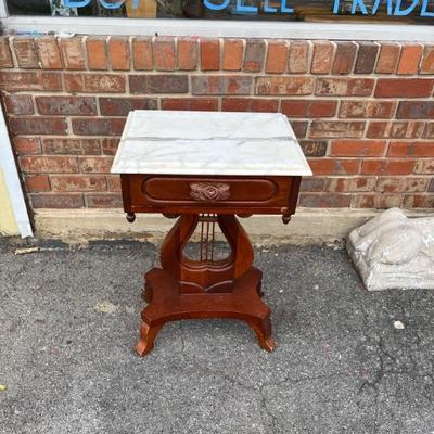Victorian Style Marble-top Table