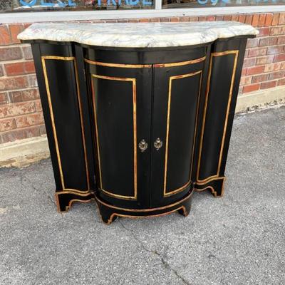Baker Demi-lume Marble-top Table