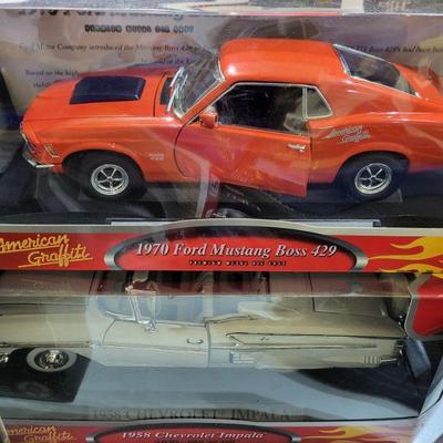1:18 Die cast metal cars