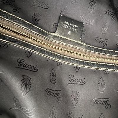 photos of inside Gucci bag