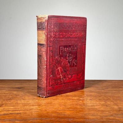 BRYANTâ€™S POEMS - FRANKLIN EDITION | Hardcover book of poems by William Cullen Bryant, 1887 Franklin Edition, illustrated. - w. 5 x h....
