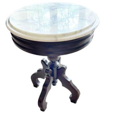 Lot 240   4 Bid(s)
Antique Victorian Marble Top Accent Table