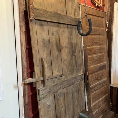 Primitive Door and 6 panel door
