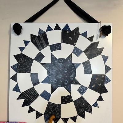 Hand Painted Quilt Picture