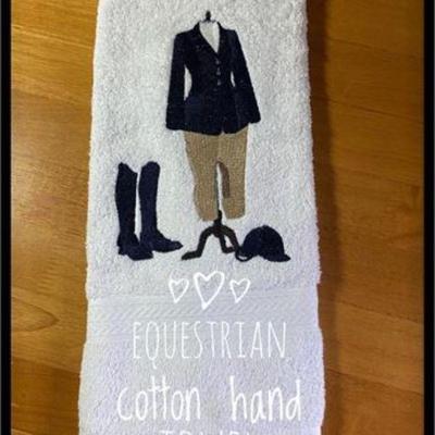 Lot 289   5 Bid(s)
Hand Towel, Equestrian #1