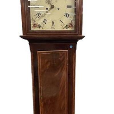 ANTIQUE SCOTTISH TALL CASE CLOCK