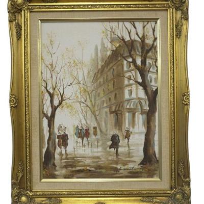 MCM QUAI D'ORSAY PAINTING ARMSTRONG